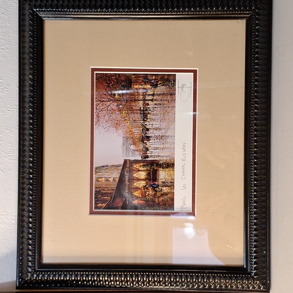 #ADR  2 lithography prints  of Paris signed by the Artist Guy Dessapt. - Picture 3 of 6